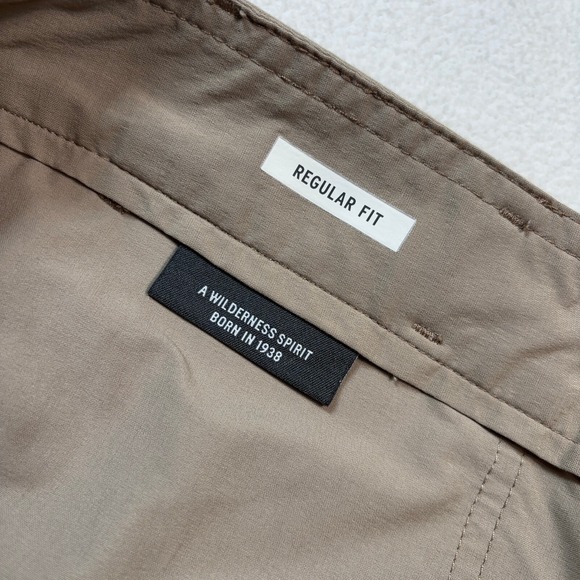 Rei Co-op Screeline Technical Pants Men's 36x34 Beige Regular Fit Belted Hiking - Picture 16 of 16